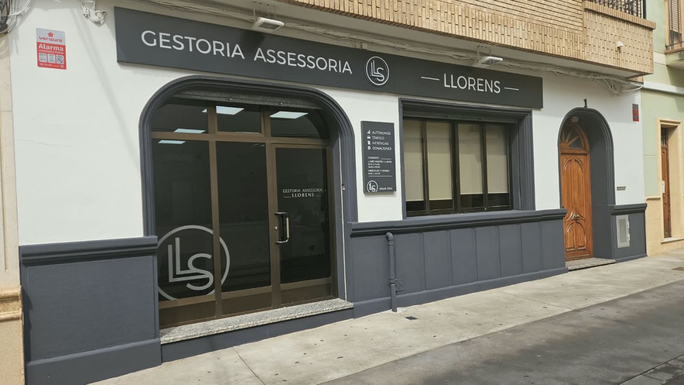Fachada de la Gestoria Assessoria Llorens